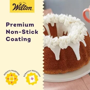 Wilton Premium Non-Stick 9.51-Inch Fluted Tube Pan