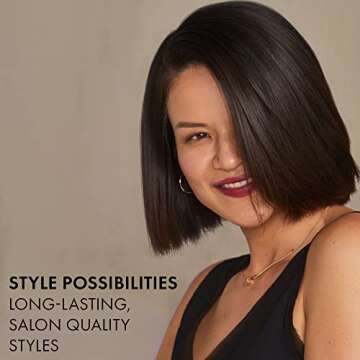 Hot Tools Pro Artist Nano Ceramic Hair Straightener | For Smooth, Straight Hair (1 in)