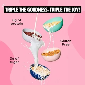 Plant-Based Frosted Breakfast Cereal - Three Wishes 6 Pack