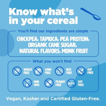 Plant-Based Frosted Breakfast Cereal - Three Wishes 6 Pack