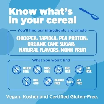 Plant-Based Frosted Breakfast Cereal - Three Wishes 6 Pack