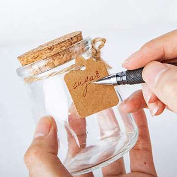 Brajttt Mini Yogurt Jars - 40 Pack Glass Containers