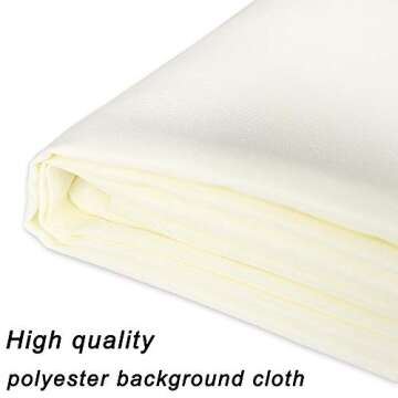 Ivory Backdrop Photography Background for Stunning Photos