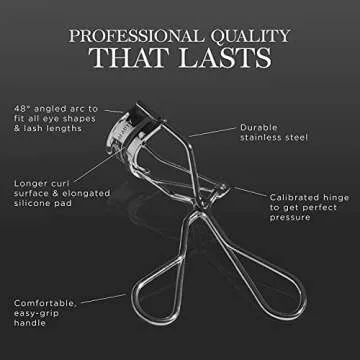Brilliant Beauty Eyelash Curler - For Voluminous Curls