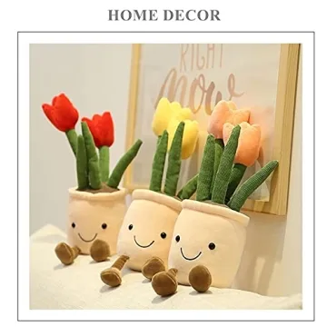 WUZHOU 13.7" Tulip Plush Toy - Perfect Gift for All