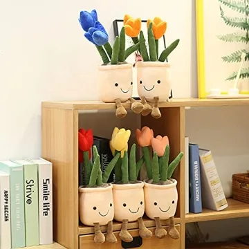 WUZHOU 13.7" Tulip Plush Toy - Perfect Gift for All