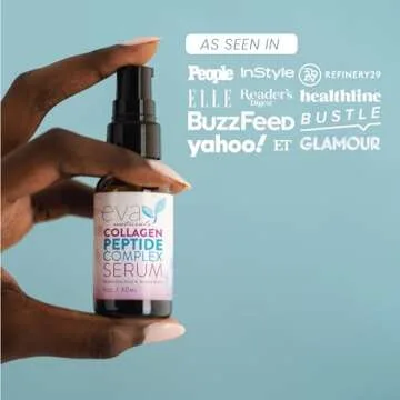 Collagen Peptide Serum - Anti Aging Collagen Serum for Face, Skin Brightening, Reduces Fine Lines & Wrinkles (1 oz)