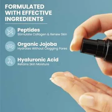 Collagen Peptide Serum - Anti Aging Collagen Serum for Face, Skin Brightening, Reduces Fine Lines & Wrinkles (1 oz)