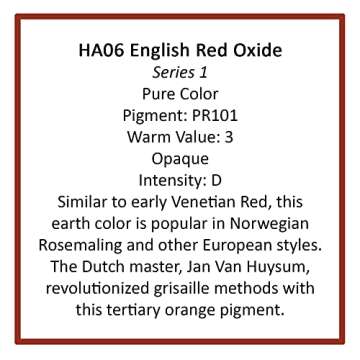 Jansen Art Studio Heritage MultiMedia Acrylic (2.5 oz, English Red Oxide)