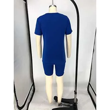 Wakagenki Women's Summer Casual 2 Piece Outfit Set