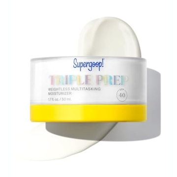 Supergoop! Triple Prep Weightless Moisturizer SPF 40 - Hydrating Face Sunscreen