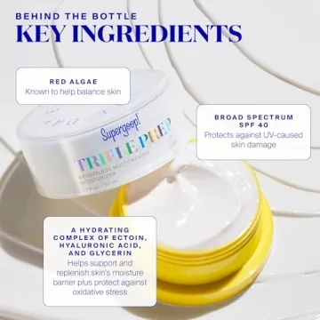 Supergoop! Triple Prep Moisturizer SPF 40 - Hydrates & Protects