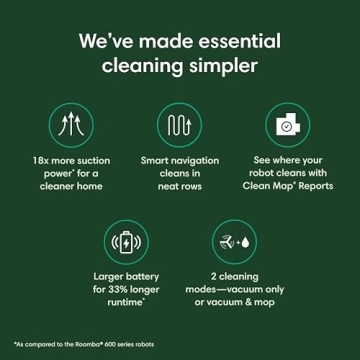 iRobot Roomba Vaccum and Mop Combo - Smart Home Cleaning Solution