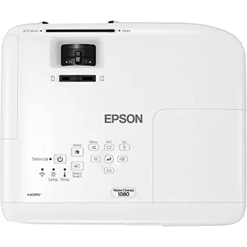 Epson 1080p Home Cinema Projector, 3400 Lumens