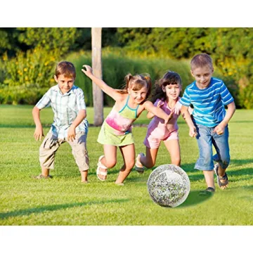 Stunning 5 Pack Sequins Beach Balls for All Ages