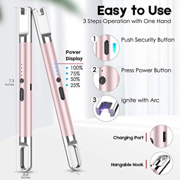 Flamgirlant USB Rechargeable Electric Candle Lighter