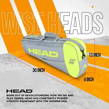 HEAD Core 3R Pro Tennis Bag - Durable & Spacious
