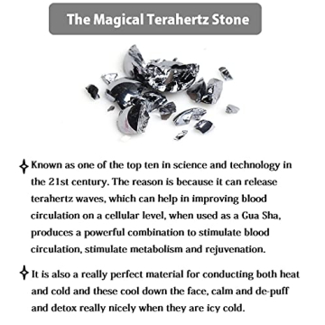 SAEEYCUE Terahertz Stone Gua Sha Tool for Radiant Skin