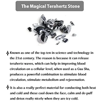 SAEEYCUE Terahertz Stone Gua Sha Tool for Radiant Skin