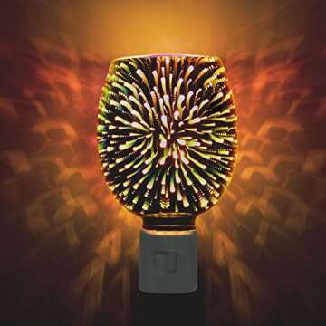 Stylish EQUSUPRO 3D Electric Wax Melter for Aromatherapy