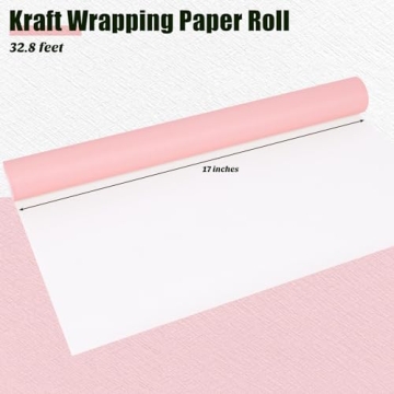 Shindel Pink Wrapping Paper Roll for Gift Wrapping