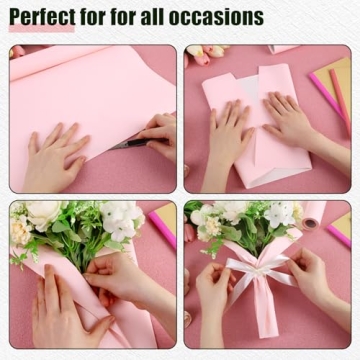 Shindel Pink Wrapping Paper Roll for Gift Wrapping