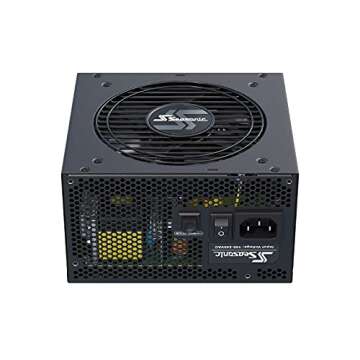Seasonic FOCUS GX-550, 550W, Full-Modular, Fan Control in Fanless, Silent, and Cooling Mode, Perfect...