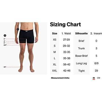 SAXX Underwear Co. Men's Vibe Super Soft Trunk 2Pk, Black/Grey, X-Large