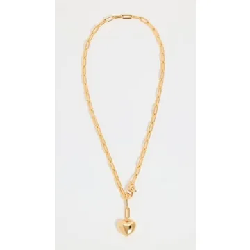 JENNY BIRD Puffy Heart Pendant Necklace for Trendy Women