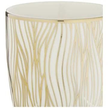 Matrix Gold-Plated Coffee Mug Set - Luxury Design