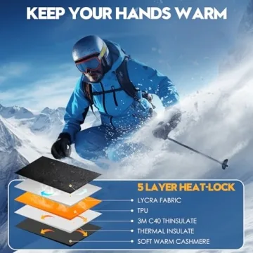 Bruvoalon Winter Gloves: Ultimate Cold Weather Touchscreen Gloves for All