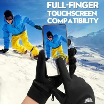 Bruvoalon Winter Gloves - Stylish Insulated Touchscreen Gear