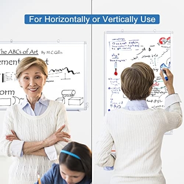 TRIPOLLO 24x18 Magnetic White Board for Home Office