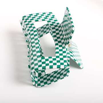 Vintage Cellulose Acetate Hair Claw Clip for Women