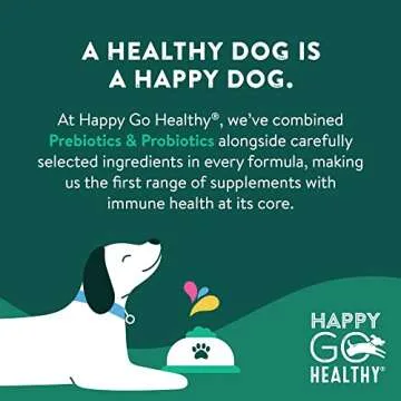 Happy Go Healthy Probiotics | Digestive & Immune Support for Dogs