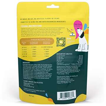 Happy Go Healthy Probiotics | Digestive & Immune Support for Dogs