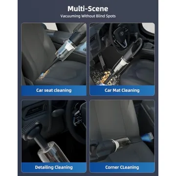 HOLOGO Cordless Handheld Car Vacuum - Strong & Lightweight