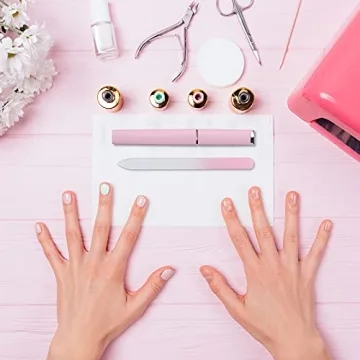 Diodiva Glass Nail Files 3 Pack - Reusable & Stylish Nail Care