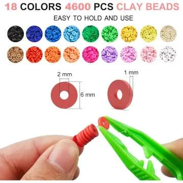 Redtwo 5100 Clay Beads Bracelet Making Kit