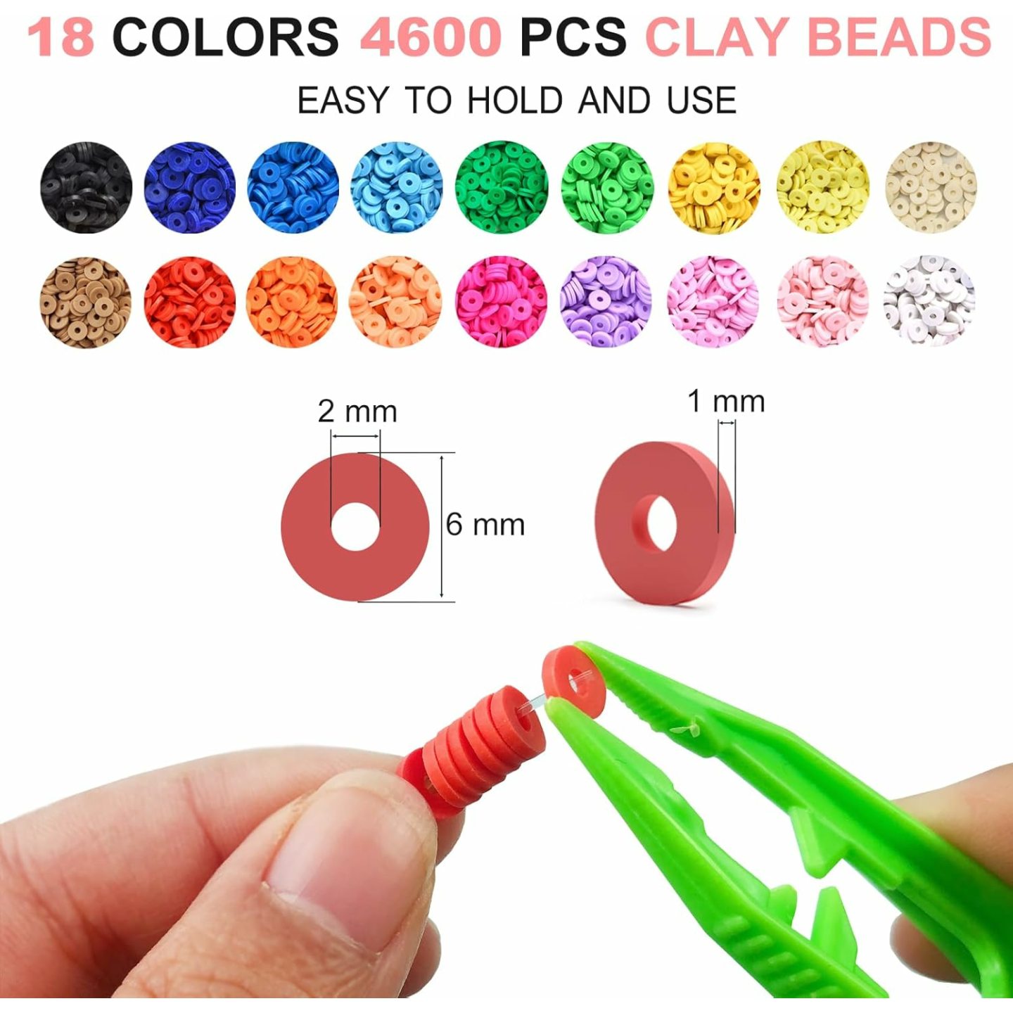 Redtwo 5100 Clay Beads Bracelet Making Kit