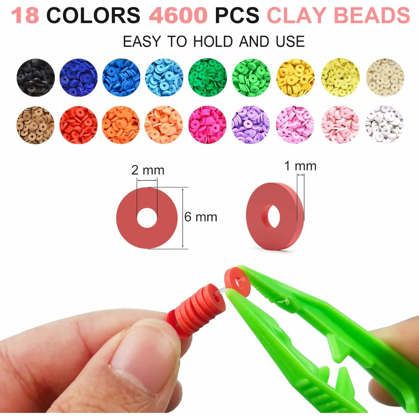 Redtwo 5100 Clay Beads Bracelet Making Kit