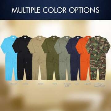 Army Universe Military Style Flightsuit with Pockets for Men