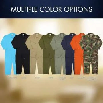 Army Universe Military Style Flightsuit with Pockets for Men