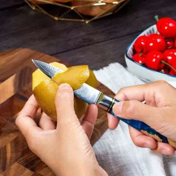 Damascus Paring & Utility Knife Set - Top Quality