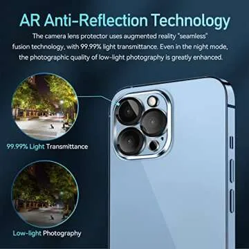 Scratch-Resistant iVoler Lens Protectors for iPhone 13 Pro