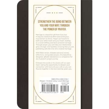 52 Prayers for My Wife: A Devotional to Build a Strong Marriage that Will Last a Lifetime