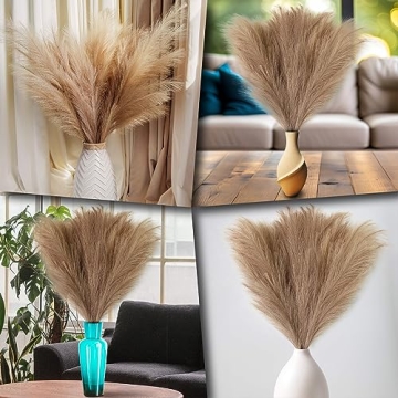 Boho Wish Faux Pampas Grass Decor for Elegant Spaces