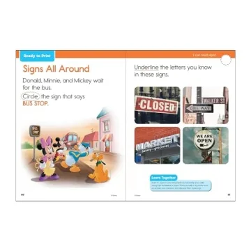 Disney Learning Magical Adventures Workbook for Preschoolers