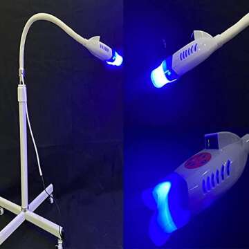 Teeth Whitening Lamp 36W Floor Stand Type Dental Cold Teeth Bleaching Machine for Clinic and Beauty ...