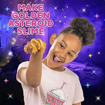 Original Stationery Cosmic Shimmer Unicorn Slime Kit, Slime Supplies to Make Unicorn Toys for Girls with Galaxy Glitter and Rainbow-Colored Slimes, Fun Gift for Girls, Ideal Easter and Birthday Gift